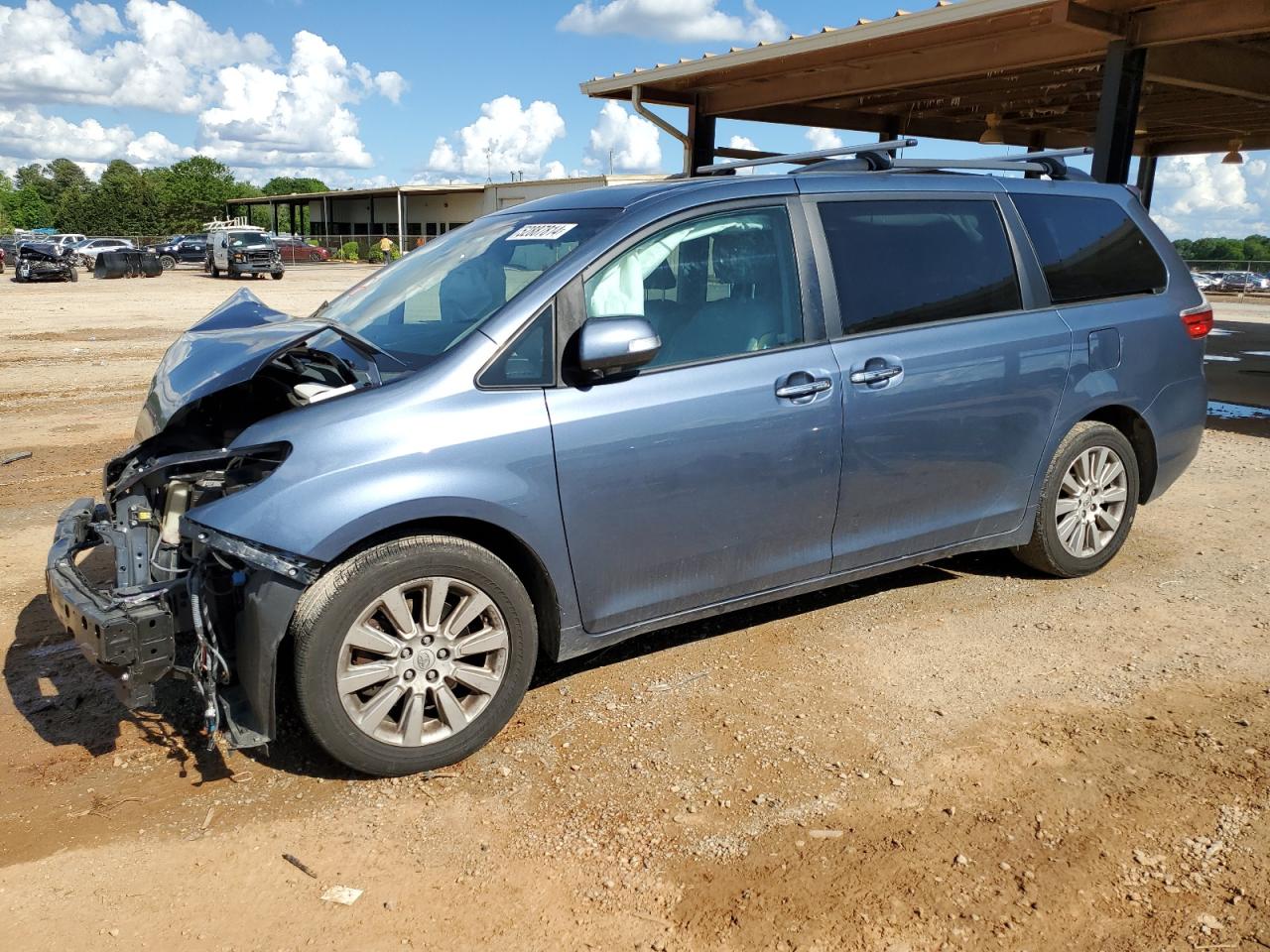 TOYOTA SIENNA 2015 5tddk3dc1fs102334