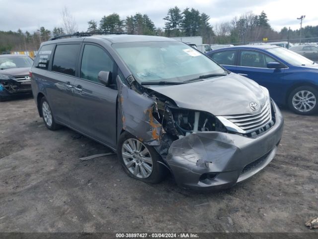 TOYOTA SIENNA 2015 5tddk3dc1fs102771