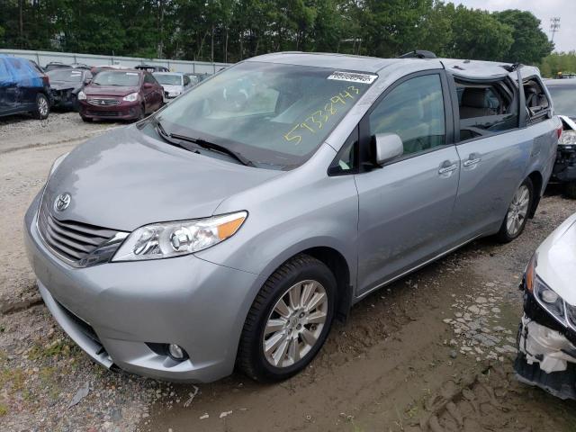 TOYOTA SIENNA XLE 2015 5tddk3dc1fs103659