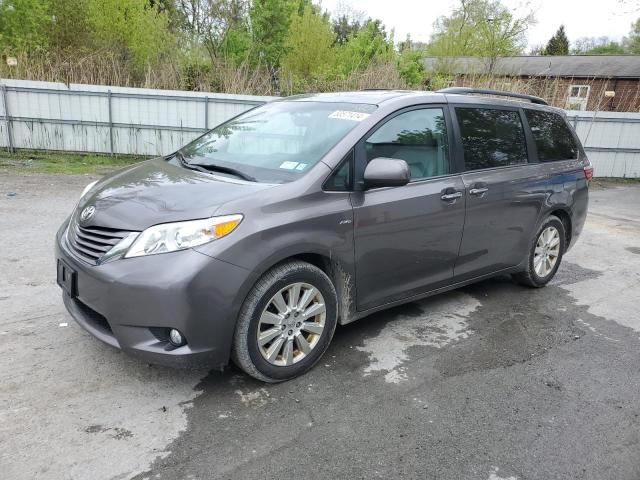 TOYOTA SIENNA XLE 2016 5tddk3dc1gs130264