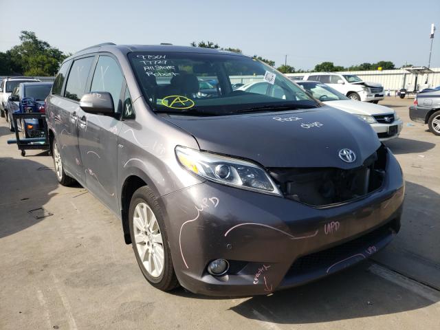 TOYOTA SIENNA XLE 2016 5tddk3dc1gs130751