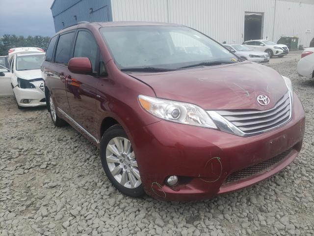 TOYOTA SIENNA XLE 2016 5tddk3dc1gs132581