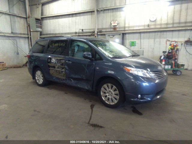 TOYOTA SIENNA 2016 5tddk3dc1gs134279