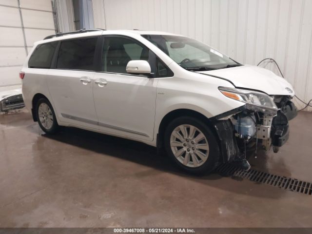 TOYOTA SIENNA 2016 5tddk3dc1gs138607