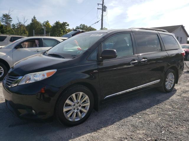 TOYOTA SIENNA XLE 2016 5tddk3dc1gs140938