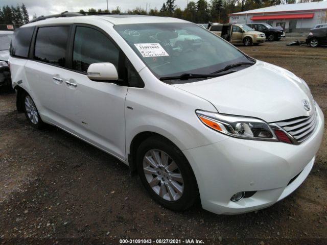 TOYOTA SIENNA 2016 5tddk3dc1gs142530