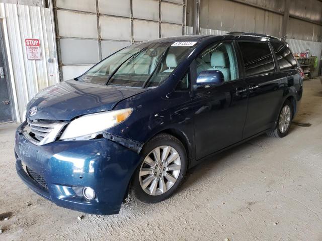 TOYOTA SIENNA XLE 2011 5tddk3dc2bs004634