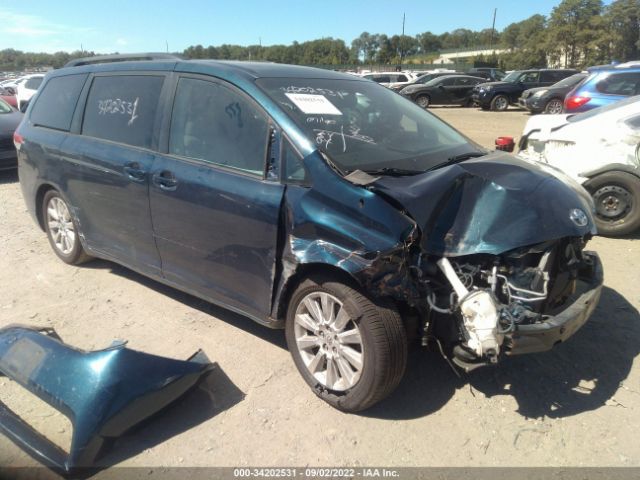 TOYOTA SIENNA 2011 5tddk3dc2bs016783