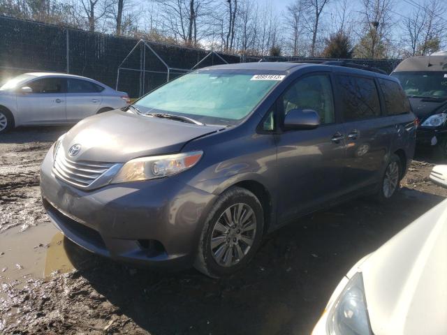 TOYOTA SIENNA XLE 2012 5tddk3dc2cs031625