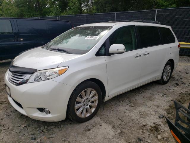 TOYOTA SIENNA XLE 2013 5tddk3dc2ds054064