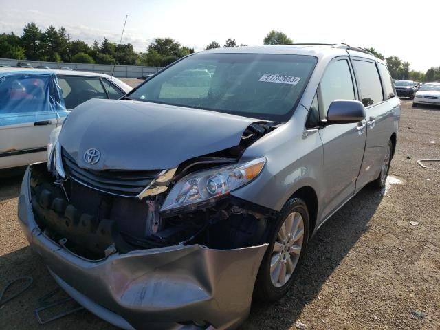 TOYOTA SIENNA XLE 2013 5tddk3dc2ds060446