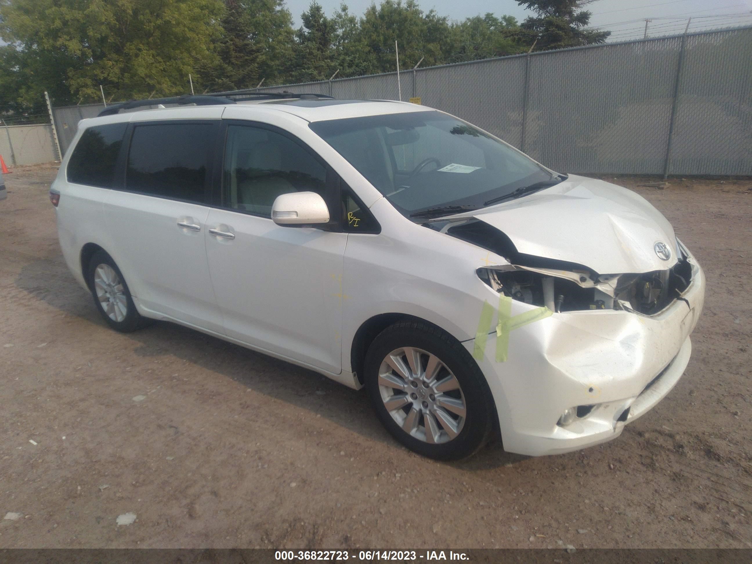 TOYOTA SIENNA 2015 5tddk3dc2fs100740