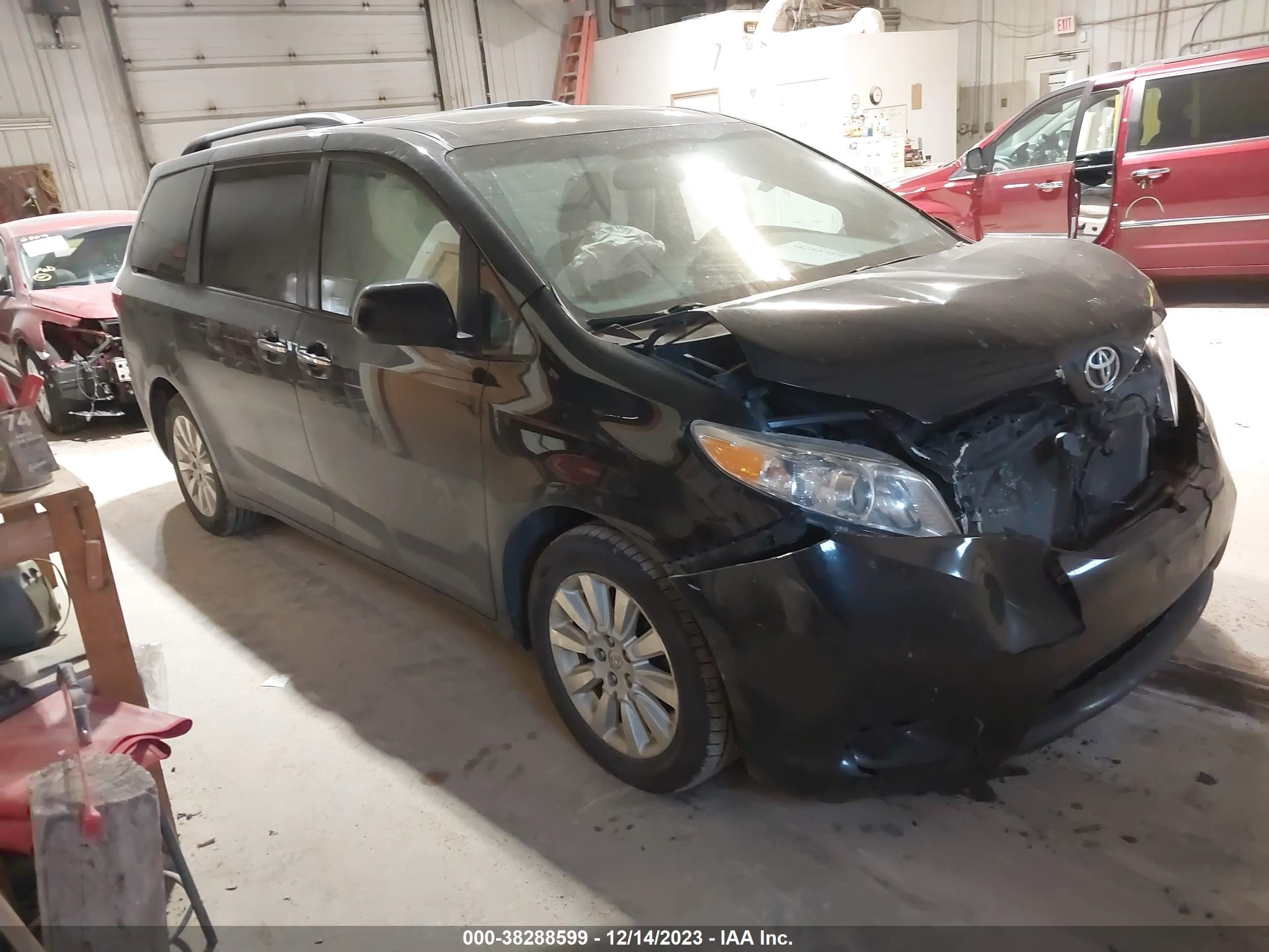 TOYOTA SIENNA 2015 5tddk3dc2fs109907