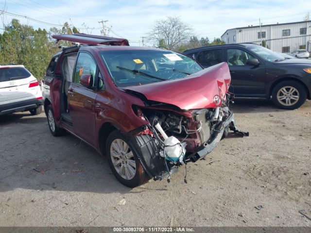 TOYOTA SIENNA 2016 5tddk3dc2gs130130