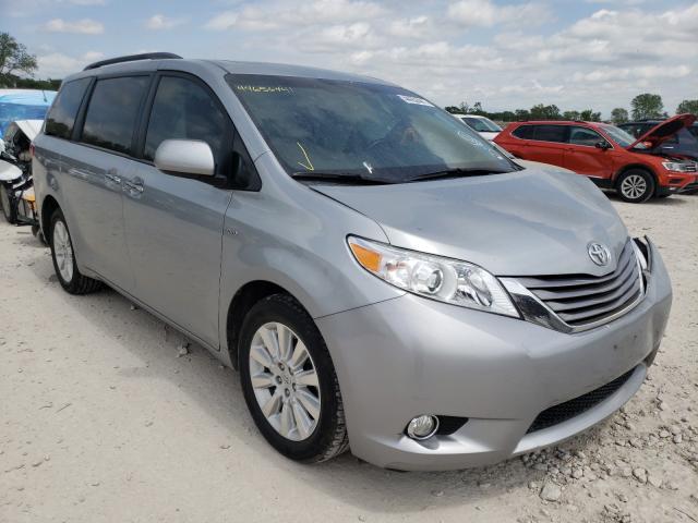 TOYOTA SIENNA XLE 2016 5tddk3dc2gs132654