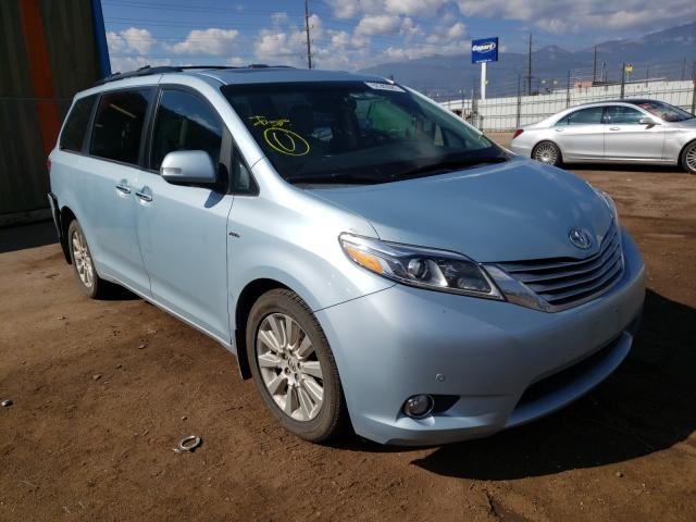 TOYOTA SIENNA XLE 2016 5tddk3dc2gs133979