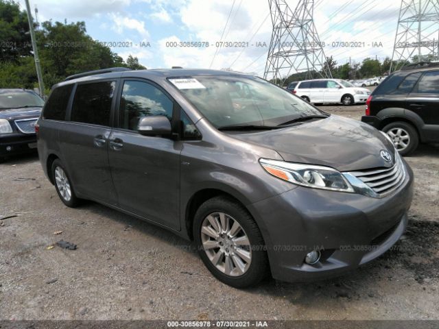 TOYOTA SIENNA 2016 5tddk3dc2gs138373