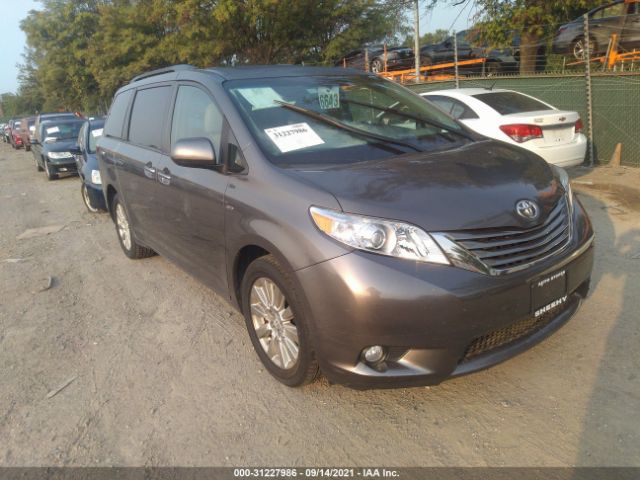 TOYOTA SIENNA 2016 5tddk3dc2gs142682