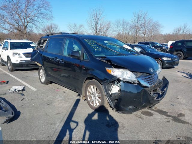 TOYOTA SIENNA 2016 5tddk3dc2gs143654