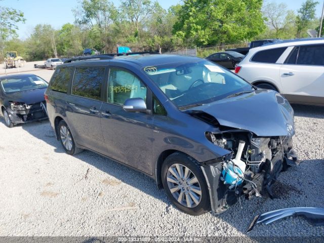 TOYOTA SIENNA 2016 5tddk3dc2gs146084