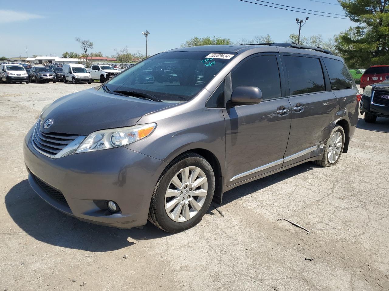 TOYOTA SIENNA 2015 5tddk3dc3fs097508