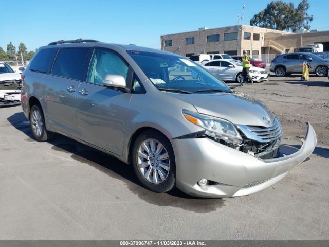 TOYOTA SIENNA 2015 5tddk3dc3fs101721