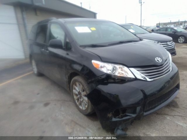 TOYOTA SIENNA 2015 5tddk3dc3fs110144