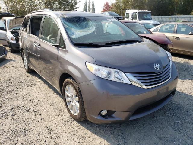 TOYOTA SIENNA XLE 2015 5tddk3dc3fs114890