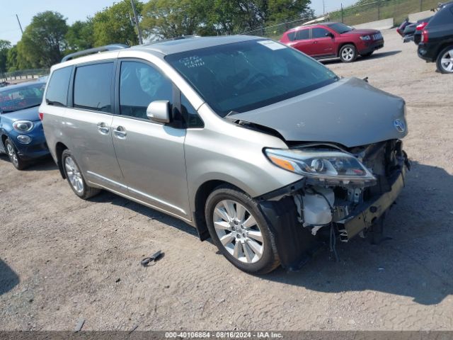 TOYOTA SIENNA 2015 5tddk3dc3fs128062