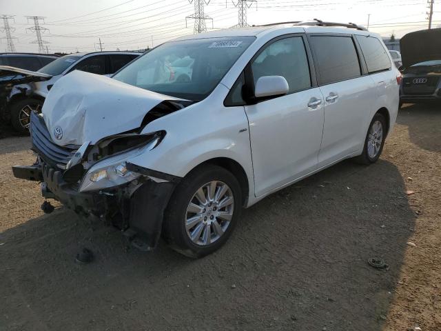 TOYOTA SIENNA XLE 2016 5tddk3dc3gs129147