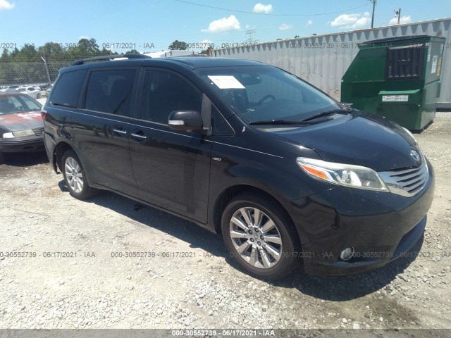 TOYOTA SIENNA 2016 5tddk3dc3gs130248