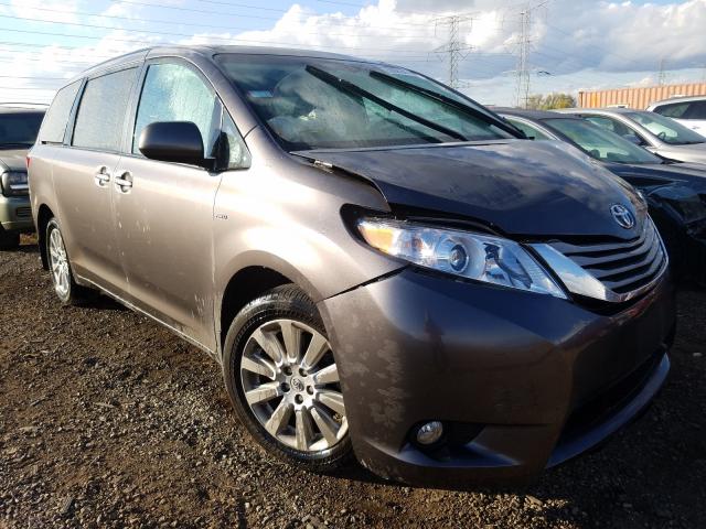 TOYOTA SIENNA XLE 2016 5tddk3dc3gs133733