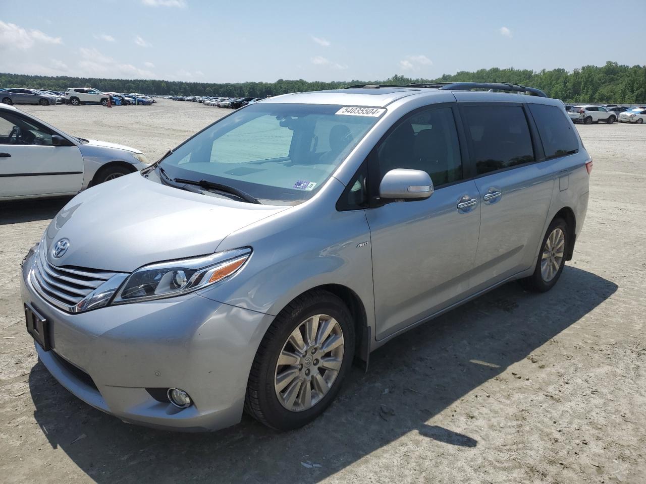 TOYOTA SIENNA 2016 5tddk3dc3gs134235