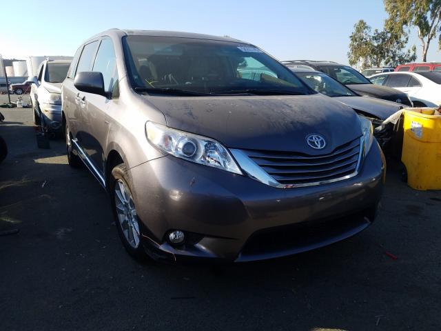 TOYOTA SIENNA XLE 2016 5tddk3dc3gs138320