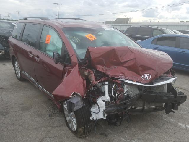 TOYOTA SIENNA XLE 2016 5tddk3dc3gs139385