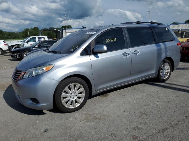 TOYOTA SIENNA XLE 2012 5tddk3dc4cs048619