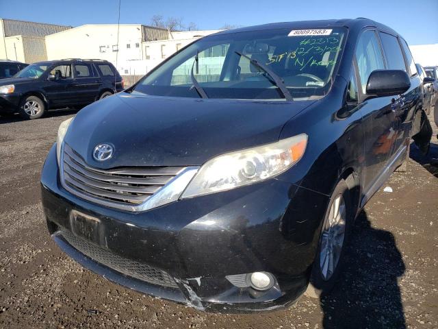 TOYOTA SIENNA XLE 2013 5tddk3dc4ds058388