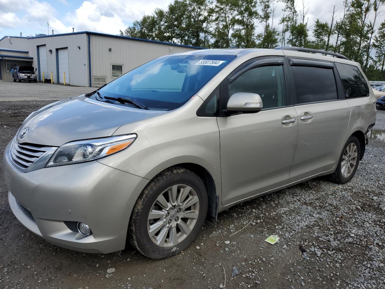 TOYOTA SIENNA 2015 5tddk3dc4fs098280