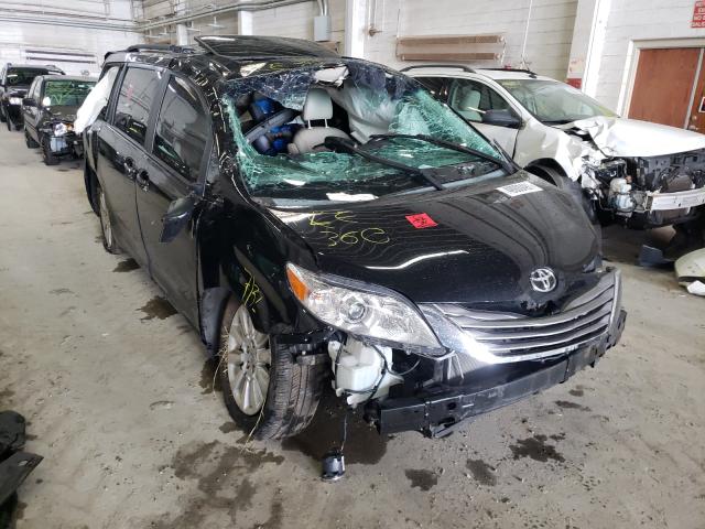 TOYOTA SIENNA XLE 2015 5tddk3dc4fs105566