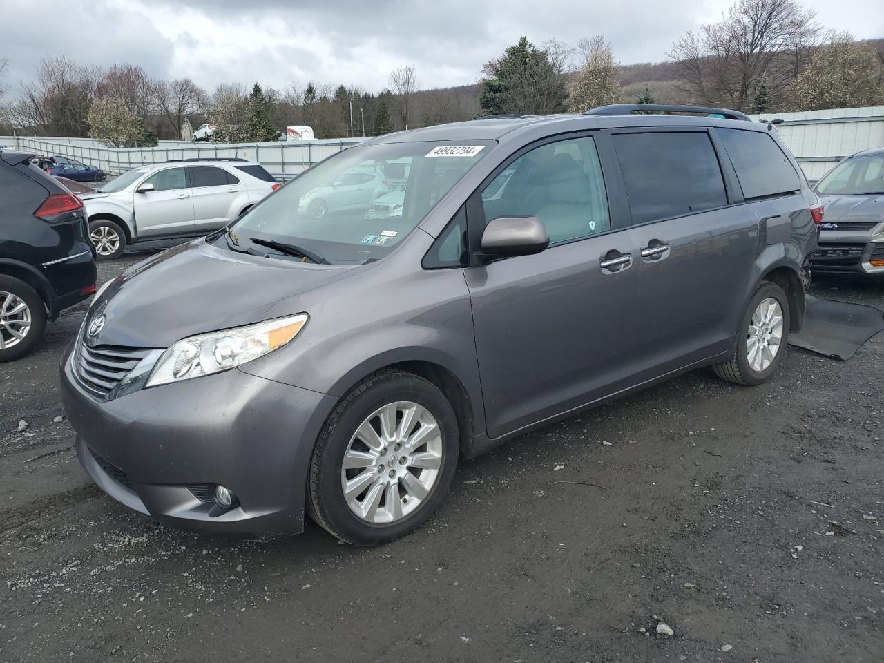 TOYOTA SIENNA 2015 5tddk3dc4fs111528