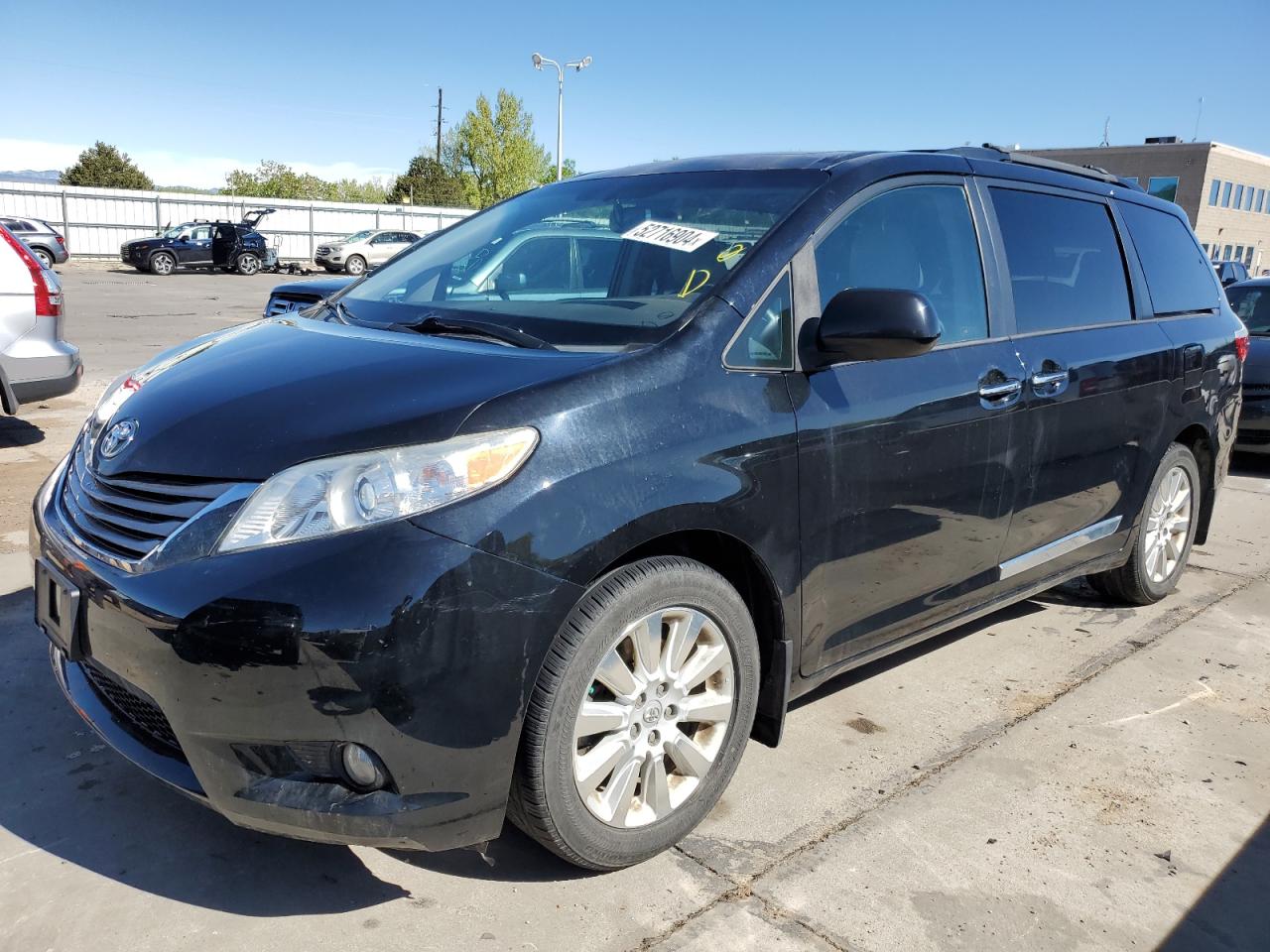 TOYOTA SIENNA 2015 5tddk3dc4fs116339