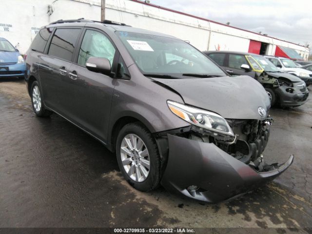 TOYOTA SIENNA 2016 5tddk3dc4gs135037