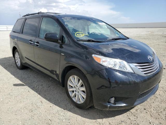 TOYOTA SIENNA XLE 2016 5tddk3dc4gs140187