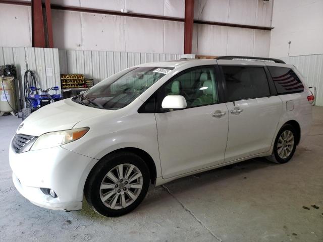 TOYOTA SIENNA XLE 2011 5tddk3dc5bs018012