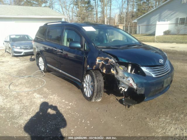 TOYOTA SIENNA 2012 5tddk3dc5cs037211