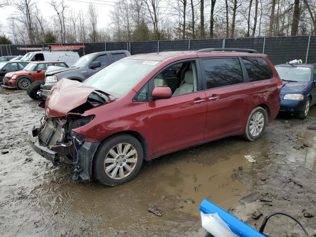 TOYOTA SIENNA XLE 2012 5tddk3dc5cs041839