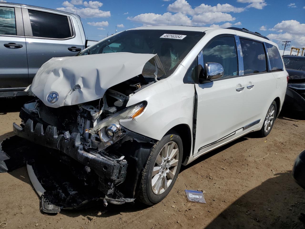 TOYOTA SIENNA 2015 5tddk3dc5fs098157