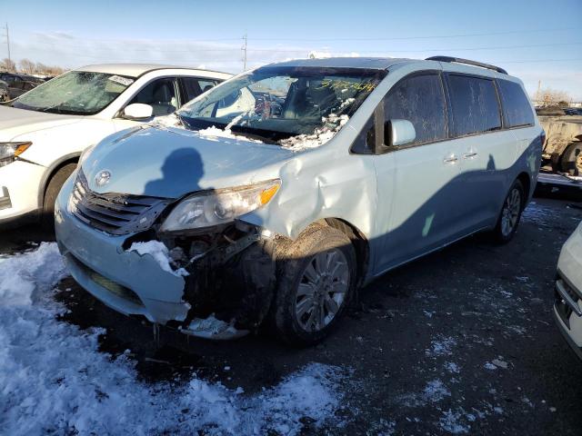 TOYOTA SIENNA XLE 2015 5tddk3dc5fs119489