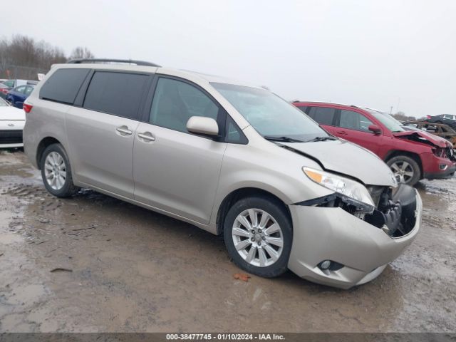 TOYOTA SIENNA 2015 5tddk3dc5fs124126