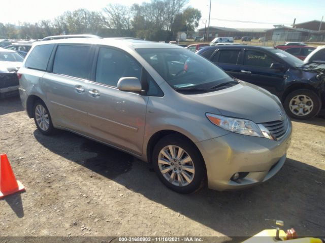 TOYOTA SIENNA 2016 5tddk3dc5gs131773